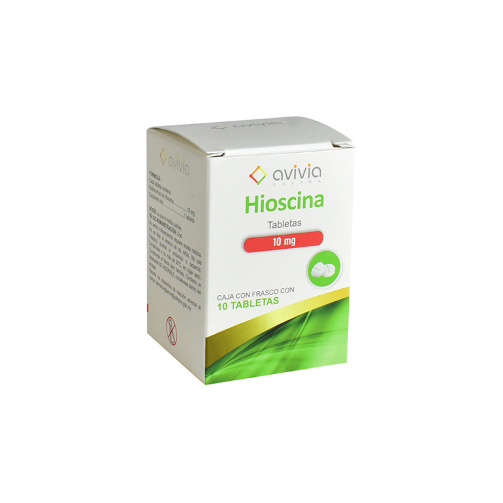HIOSCINA 10 mg 10 Tableta(s)