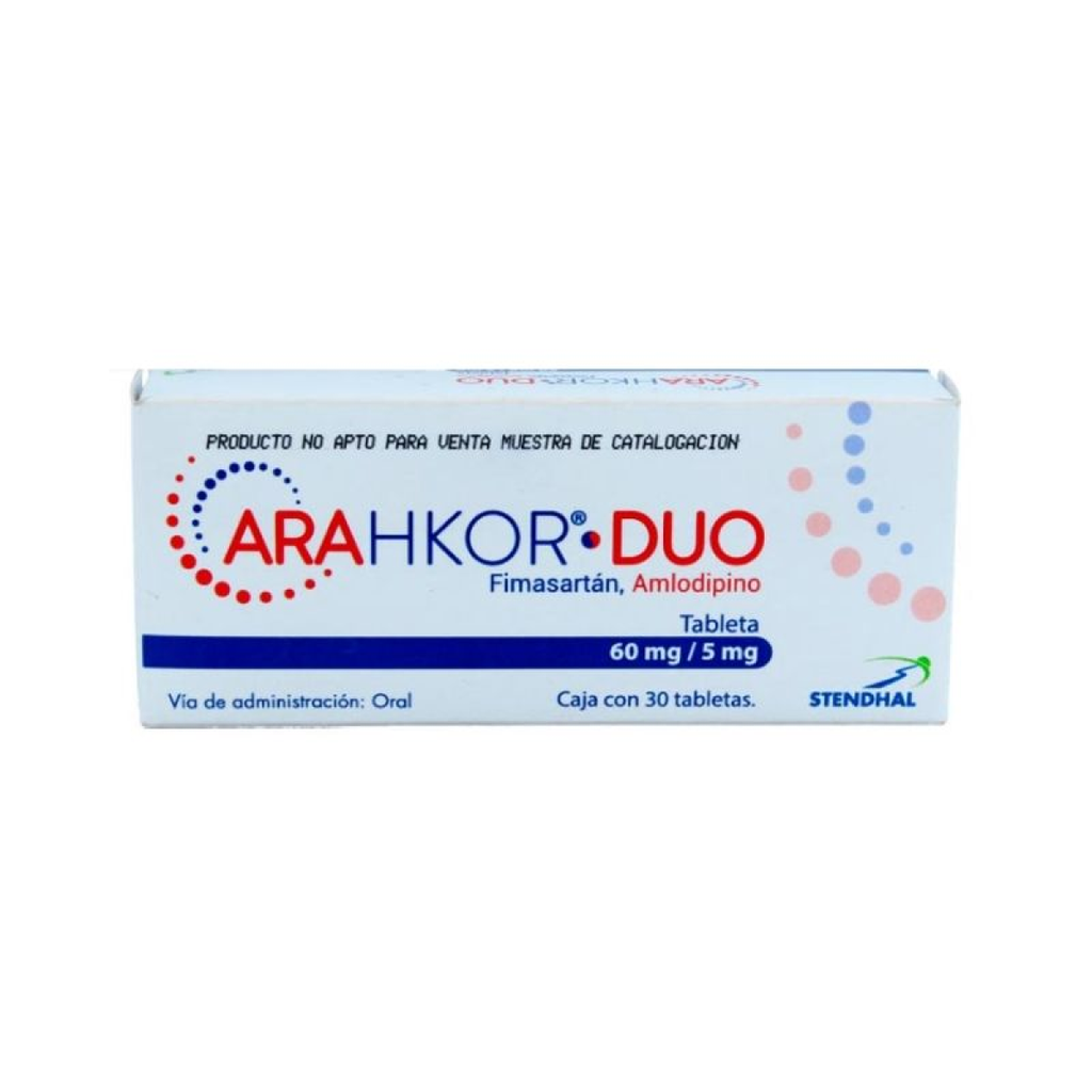 ARAHKOR DUO 5/60 mg 30 Tableta(s)