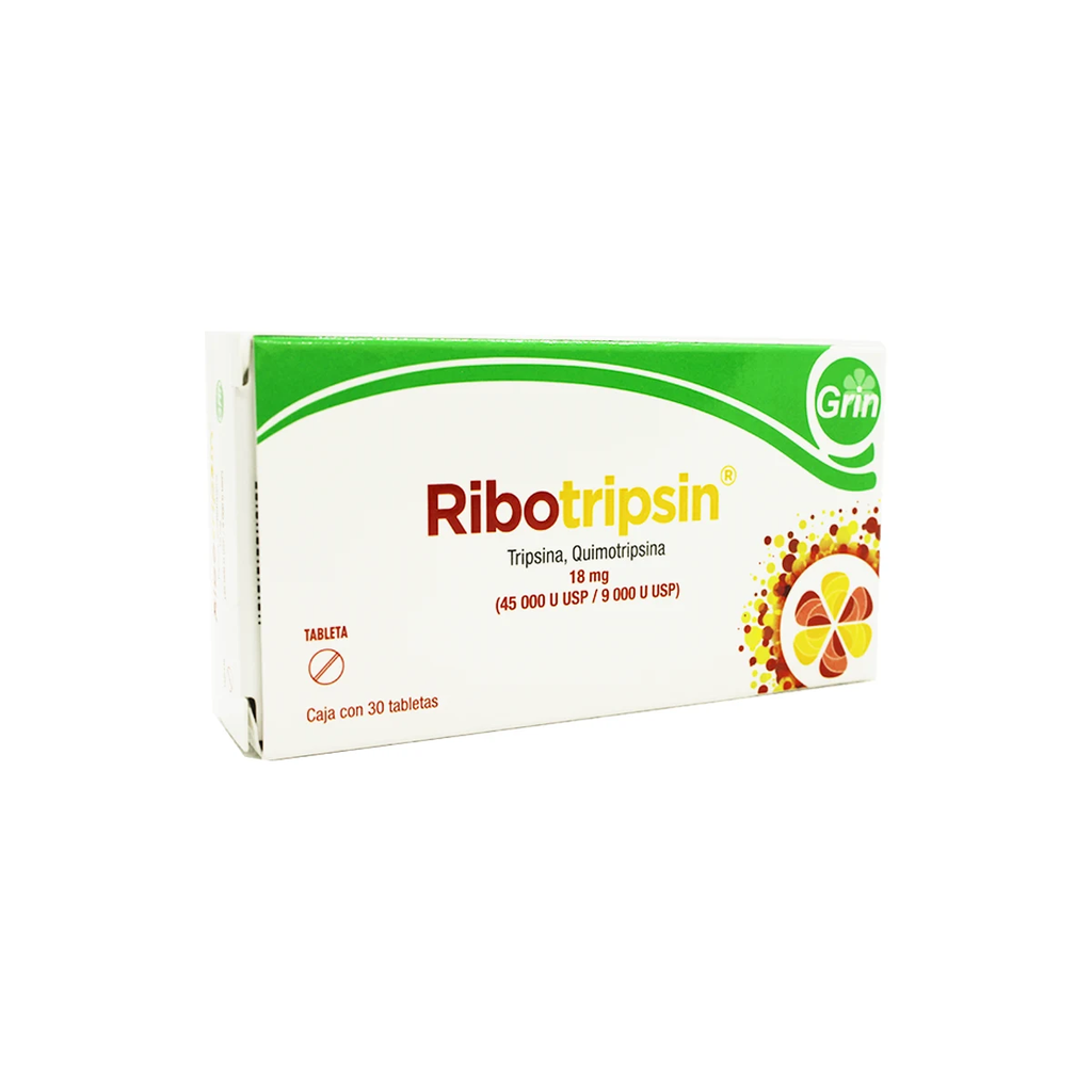 RIBOTRIPSIN 18 mg 30 Tableta(s)