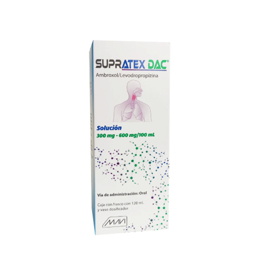 SUPRATEX DAC 600/300 mg 120 Mililitro