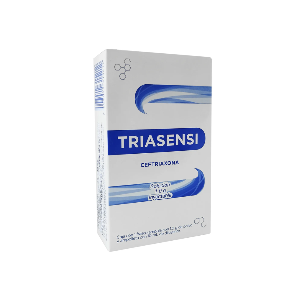 TRIASENSI 1 g 1 Frasco Ámpula