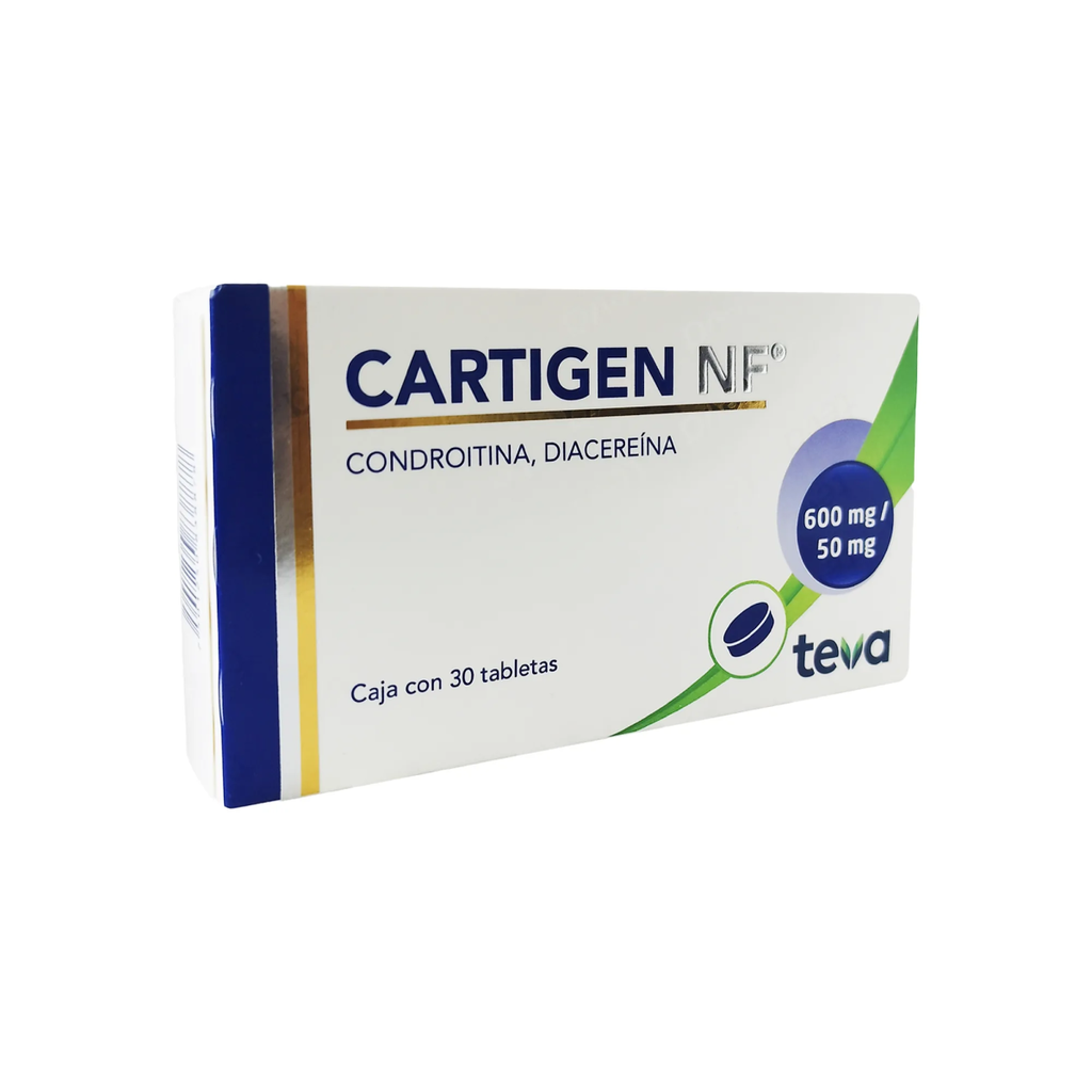 CARTIGEN NF 600 mg /50 mg 30 Tableta(s)