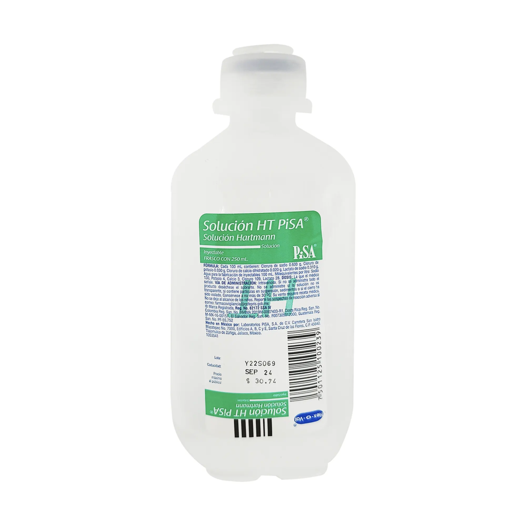 HARTMANN SOLUCION - 250 Mililitros