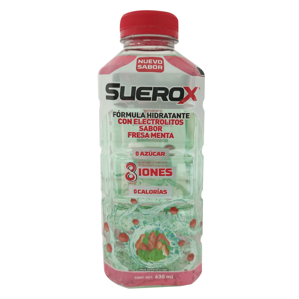 SUEROX FRESA MENTA - 630 Mililitros