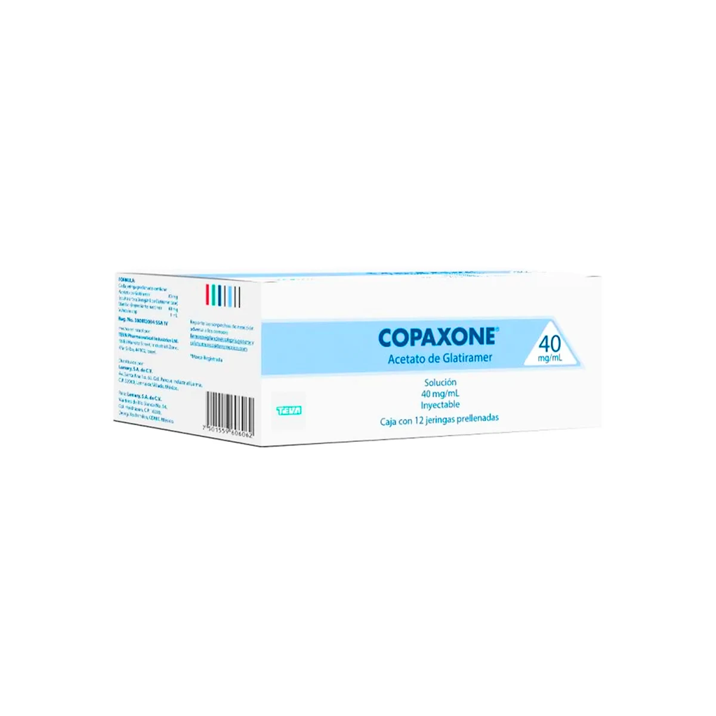 COPAXONE 40 mg/ml 12 Jeringa
