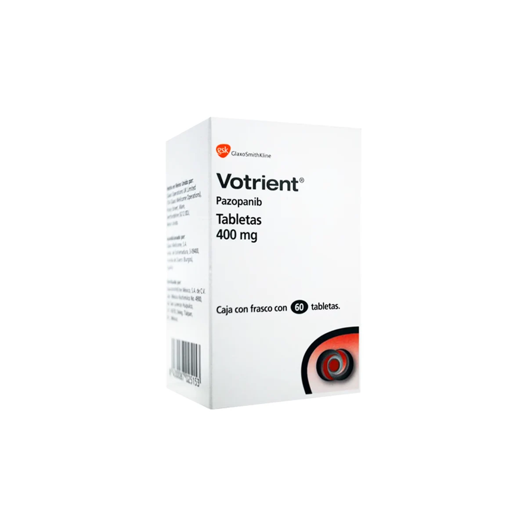 VOTRIENT 400 mg 60 Tableta(s)