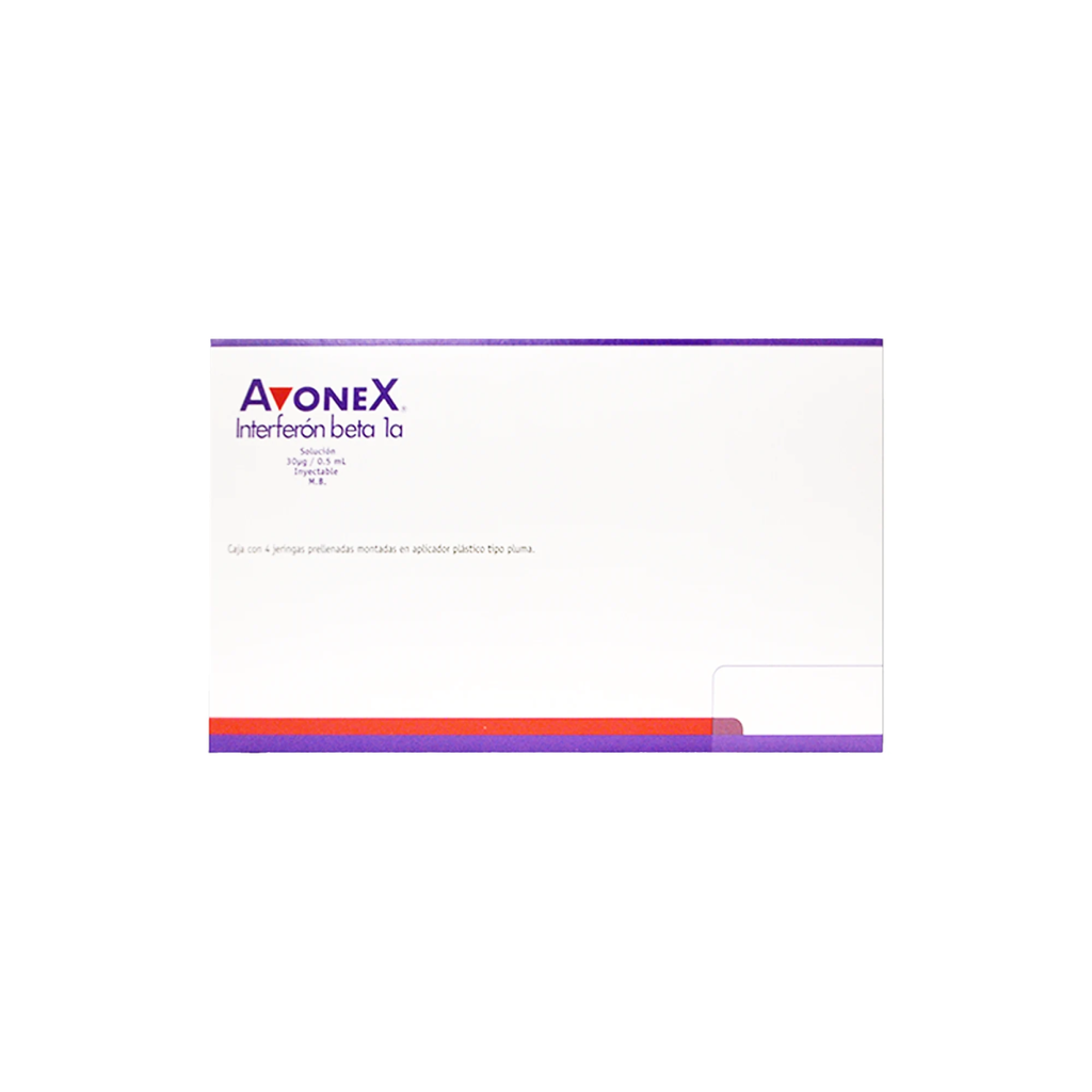 AVONEX 6000000 UI 4 Jeringa prellenada