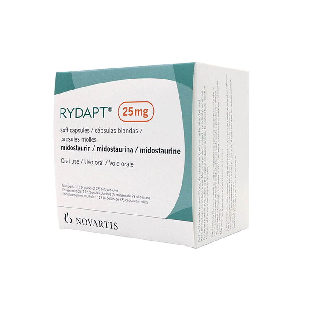 RYDAPT 25 mg 112 Cápsula(s)
