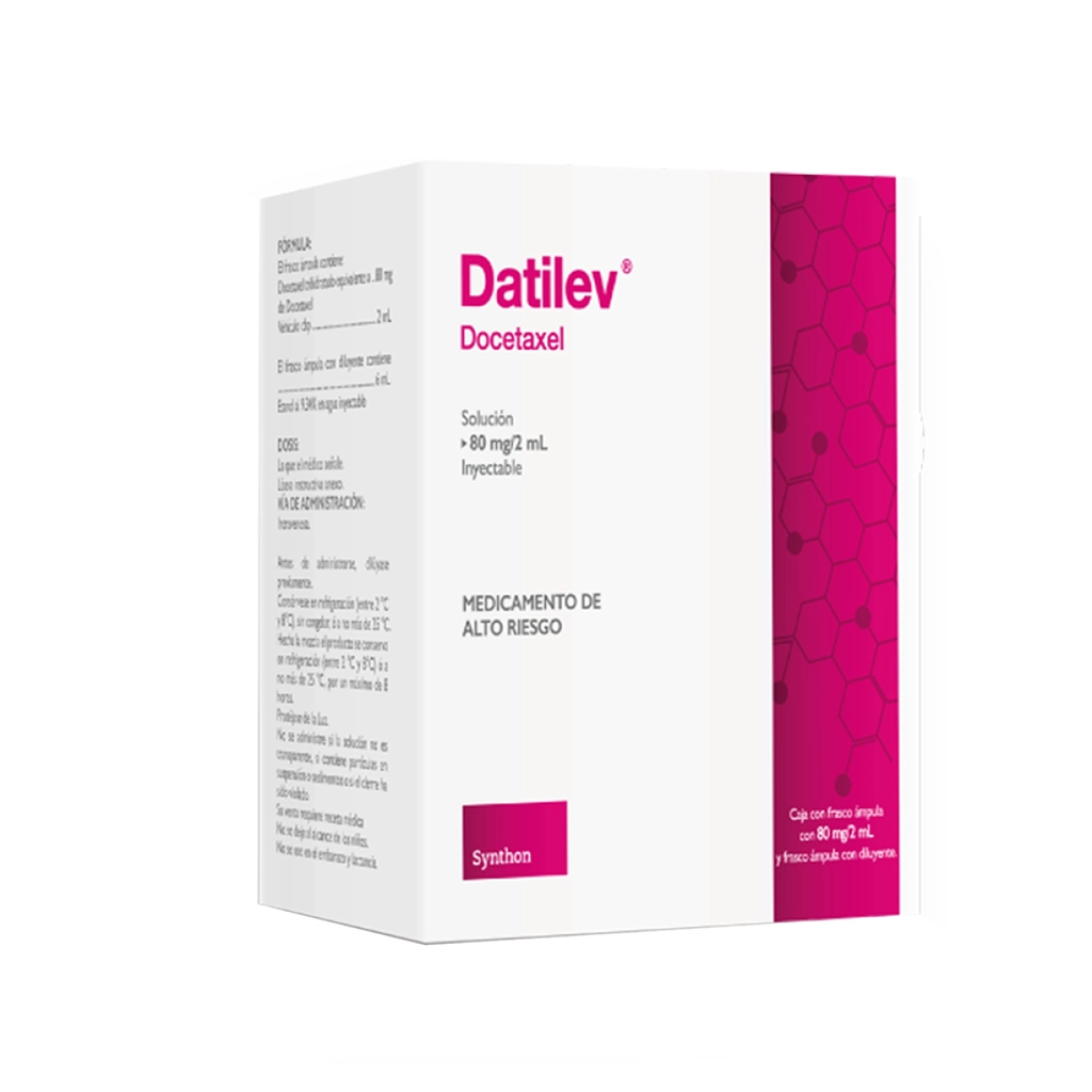 DATILEV 80 mg/ 2 ml 1 Frasco Ámpula
