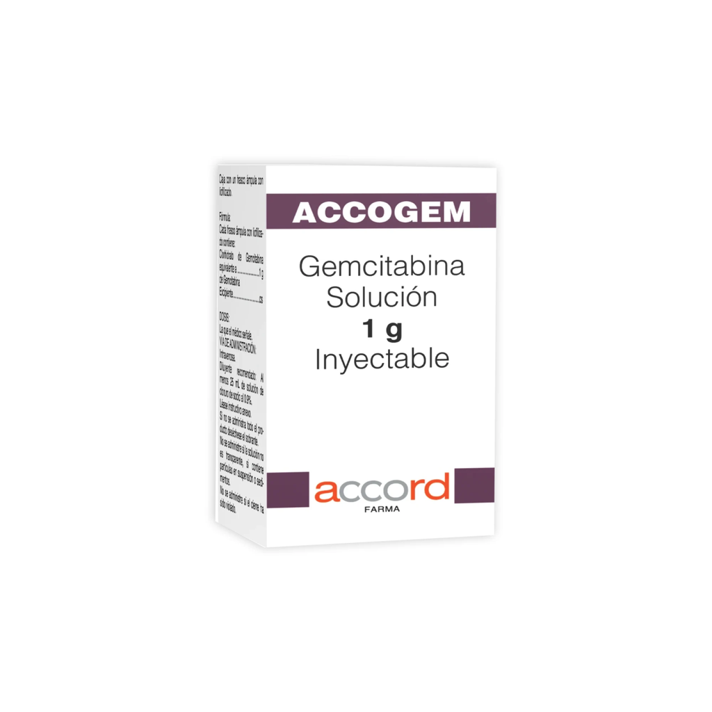 ACCOGEM 1 g 1 Frasco Ámpula