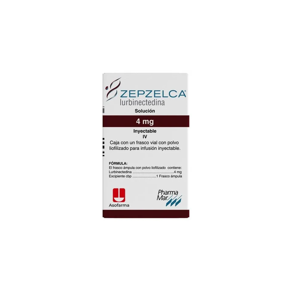 ZEPZELCA 4 mg 1 Frasco Vial
