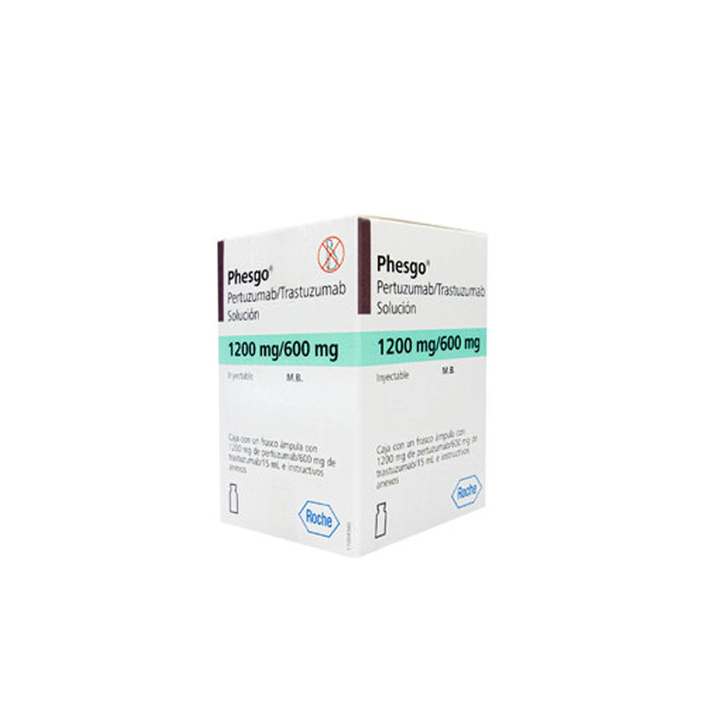 PHESGO 1200 mg/ 600 mg/ 15 ml 1 Frasco Ámpula