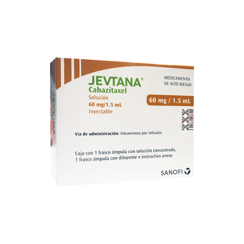JEVTANA 60 mg/ 1.5 ml 1 Frasco Ámpula