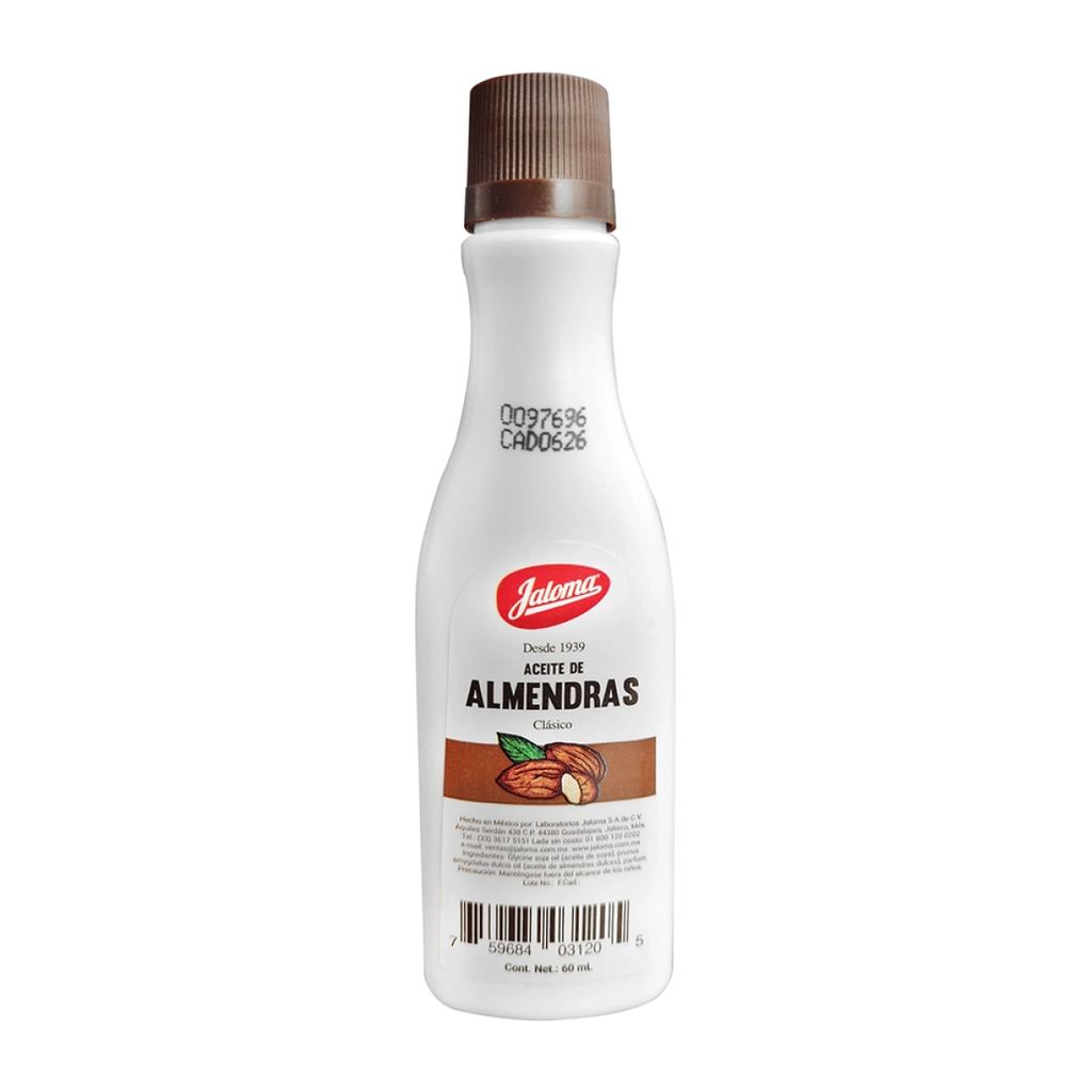 ACEITE DE ALMENDRAS - 60 Mililitros
