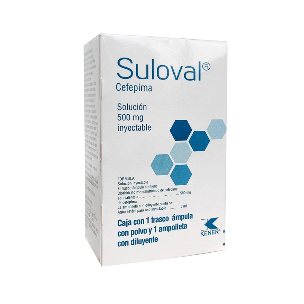 SULOVAL 500 mg 1 Frasco Ámpula