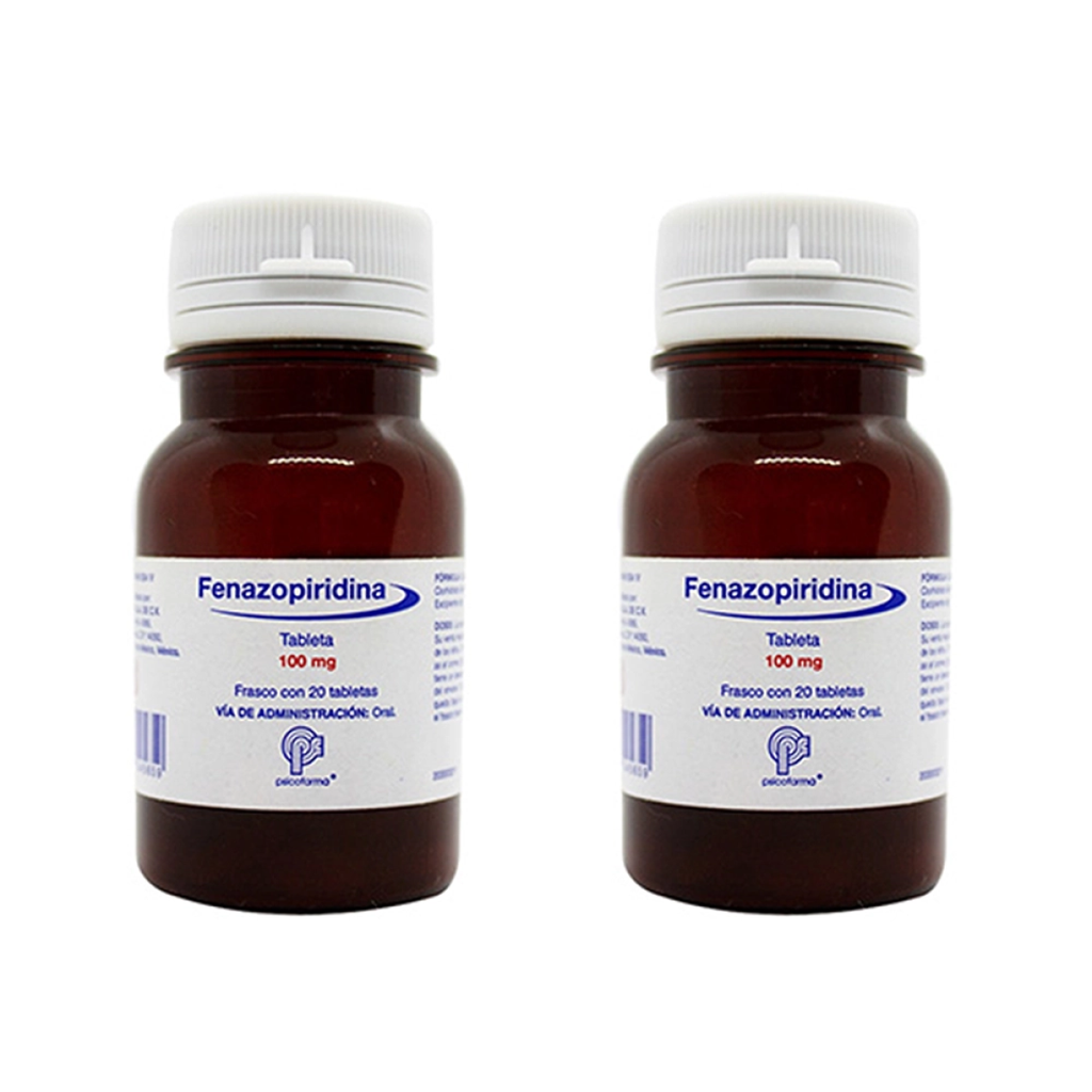 FENAZOPIRIDINA 100 MG DOS CAJAS CON 20 COMP C/U 100 mg 40 Comprimido(s)