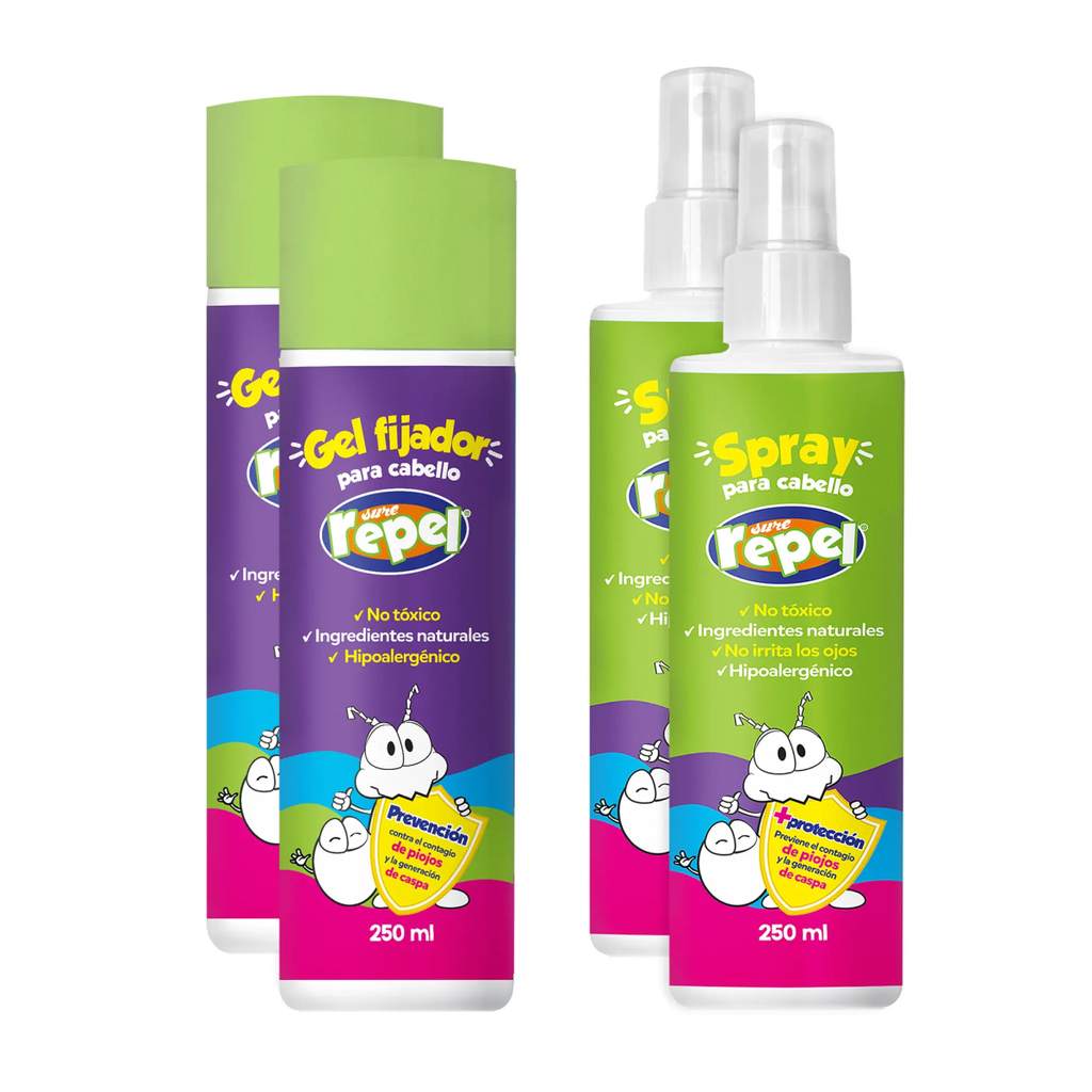 KIT SURE REPEL INF 2 GEL + 2 SPRAY 1 KIT 1 Kit