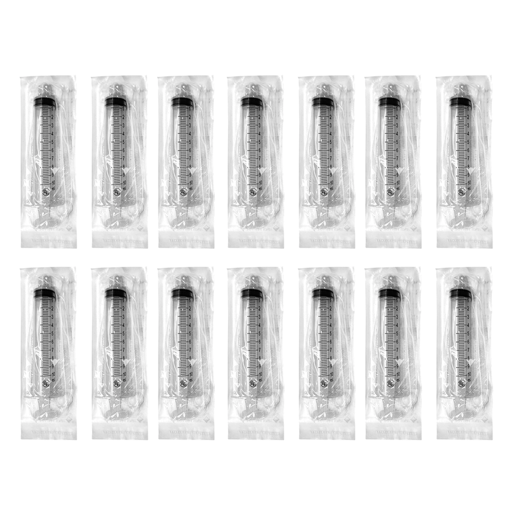 JERINGA SIN AGUJA 14 PZS DE 10 ML C/U 10 ml 14 Piezas