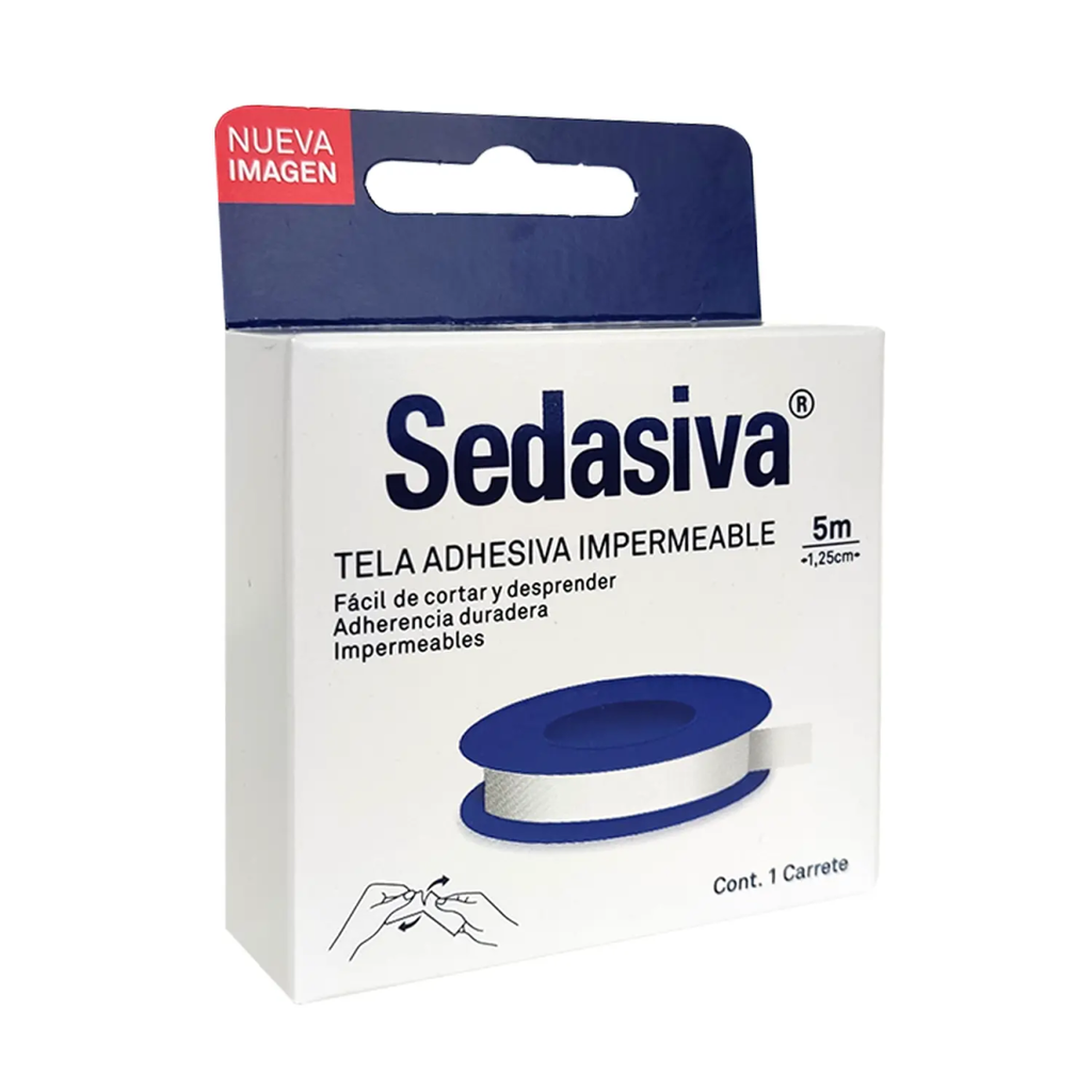 TELA ADHESIVA SEDASIVA 1.5 cm X 5 m 5 Metro