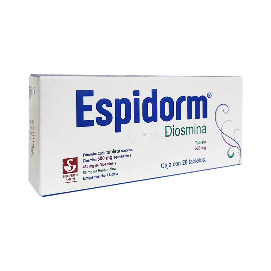 ESPIDORM 500 mg 20 Tableta(s)