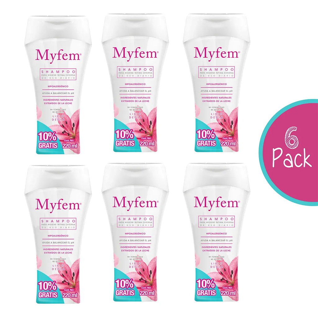 KIT MYFEM 6 SHAMPOO - 1 Kit
