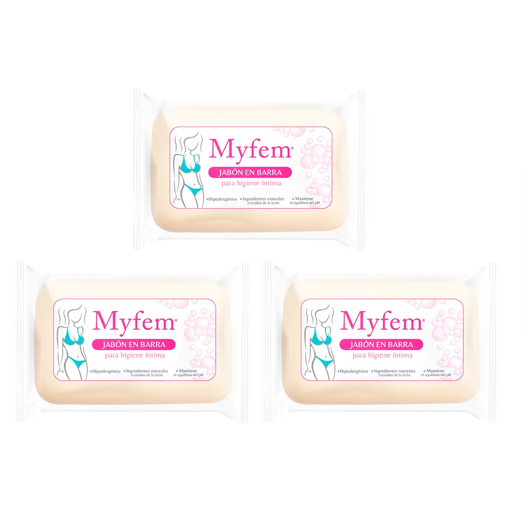 KIT MYFEM 3 JABONES EN BARRA - 1 Kit