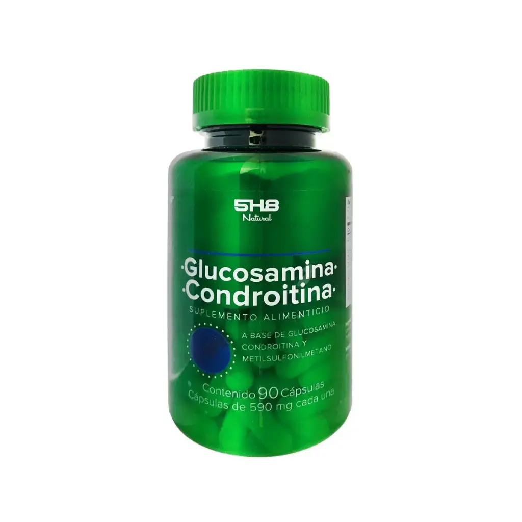 5H8 GLUCOSAMINA+CONDROITINA 90 CAPSULAS
