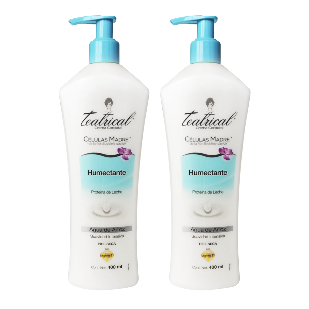 TEATRICAL HUMECTANTE 400 ML PACK 2 PZAS 