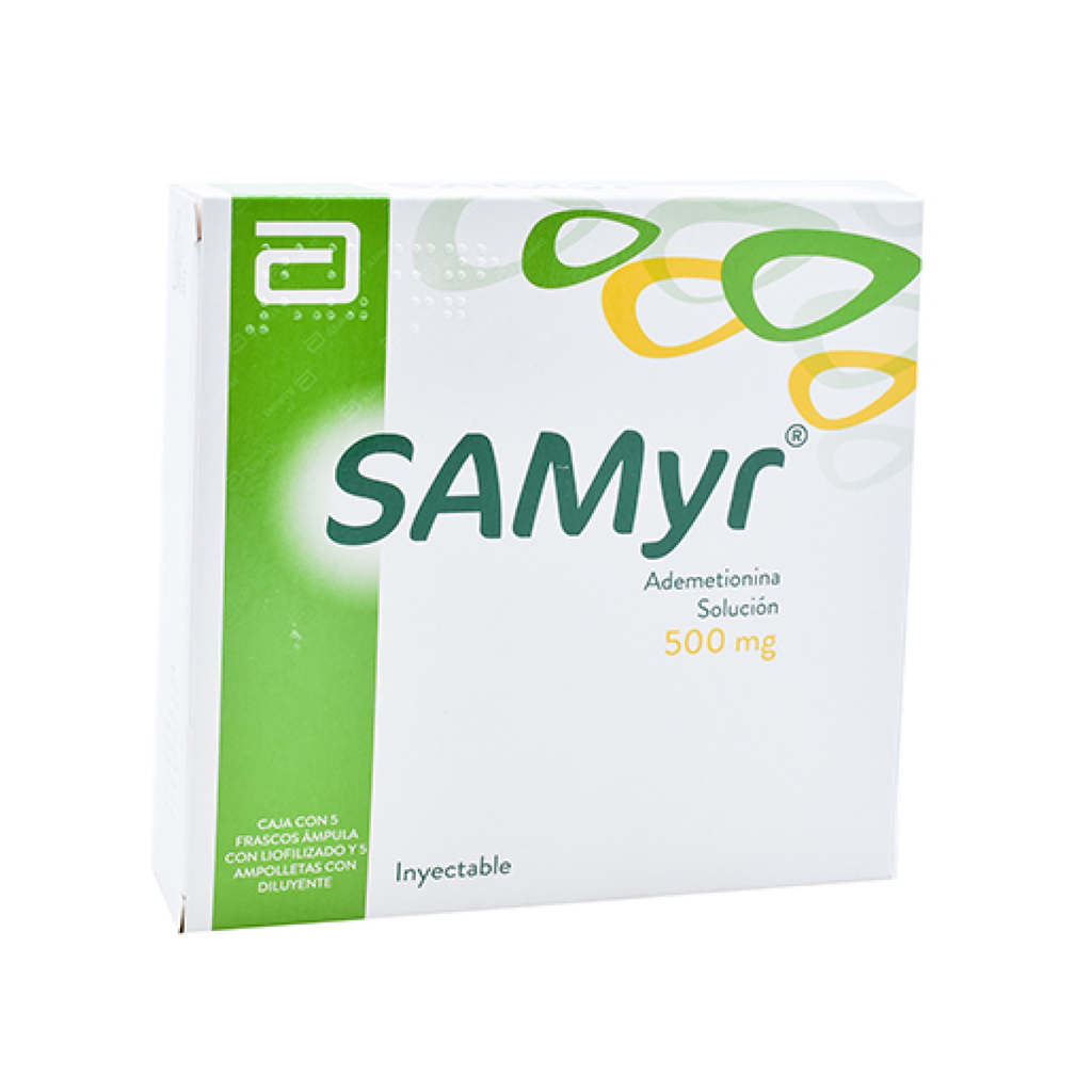 SAMYR 500 mg/5 ml 5 Ampolleta