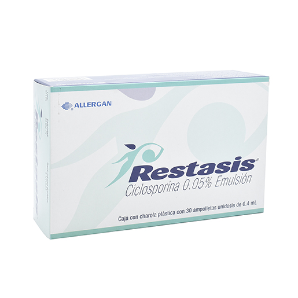 RESTASIS 0.05%/0.4 ml 30 Ampolleta