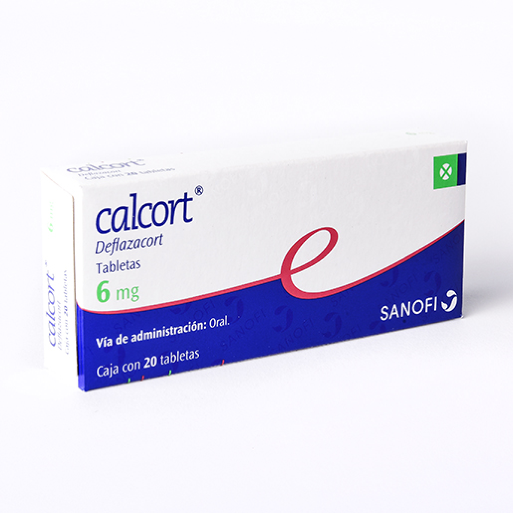 CALCORT 6 mg 20 Tableta(s)