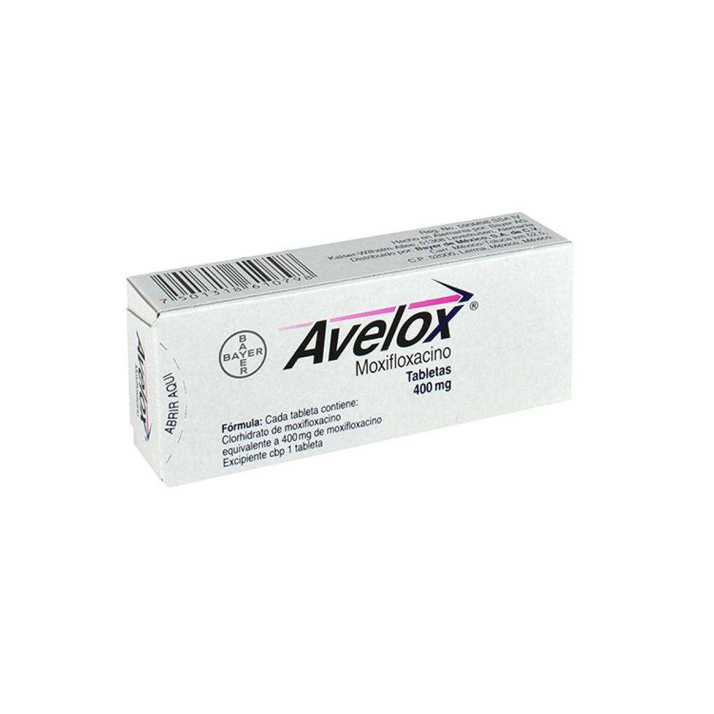 AVELOX 400 mg 5 Tableta(s)