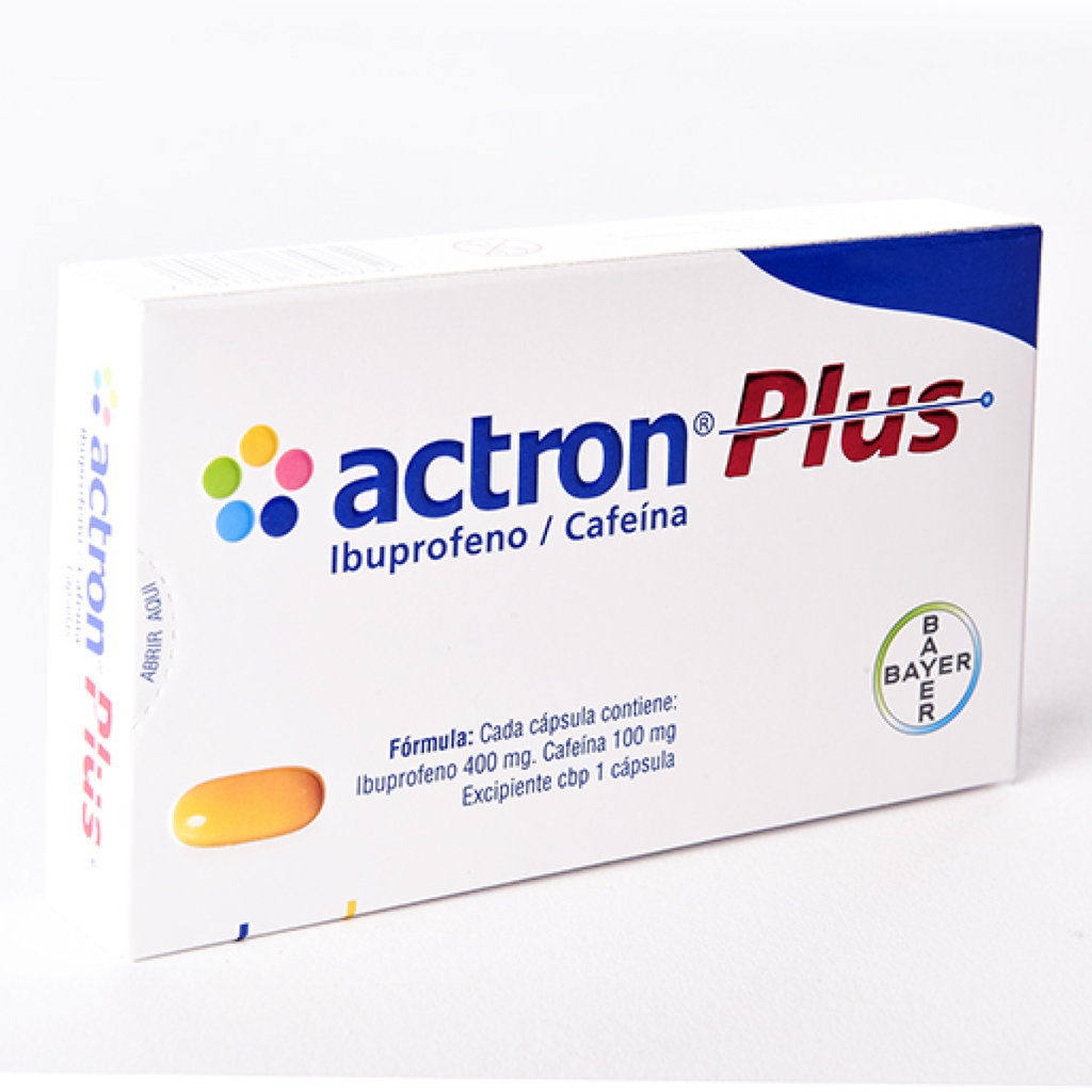 ACTRON PLUS 400/100 mg 10 Cápsula(s)