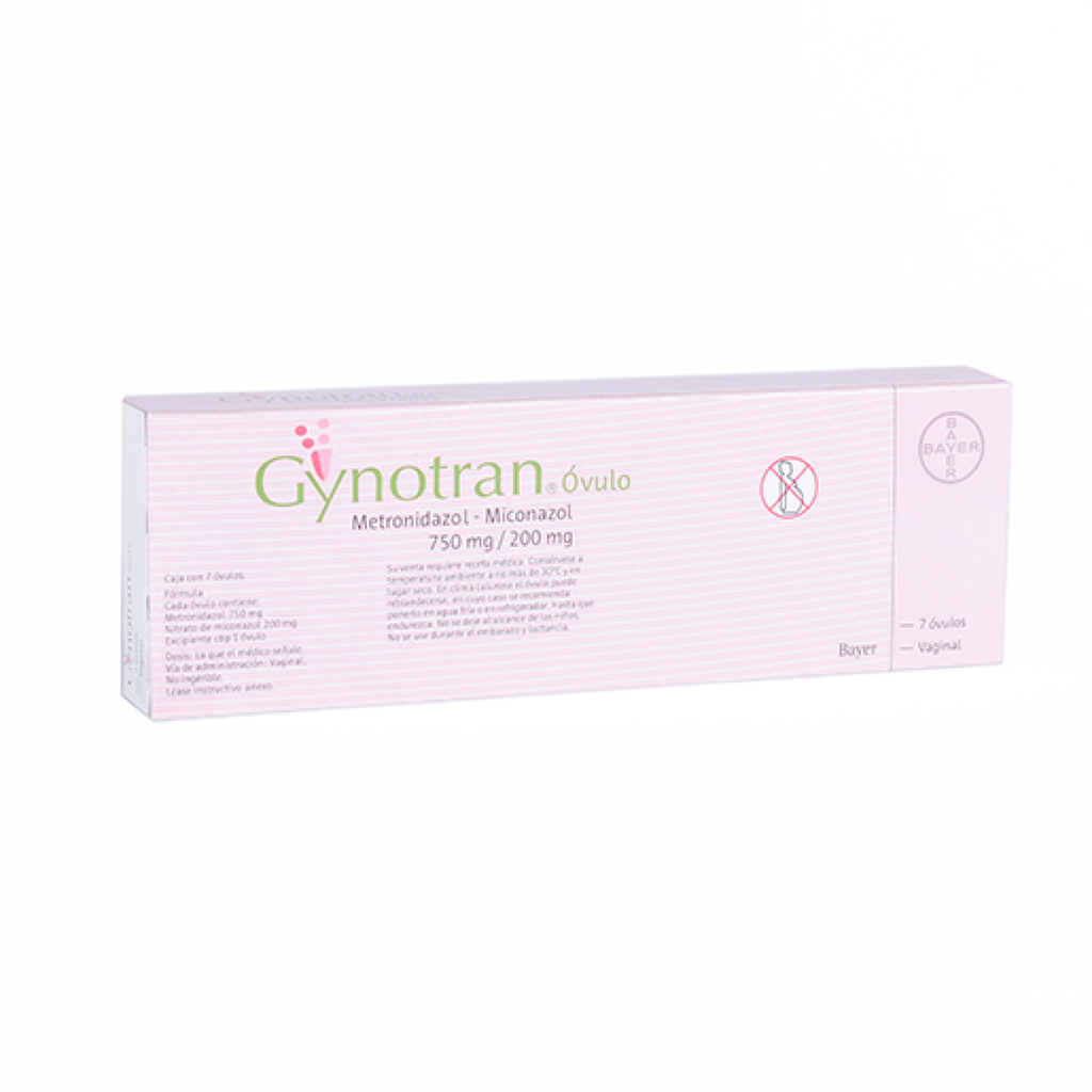 GYNOTRAN 750/200 mg 7 Óvulo