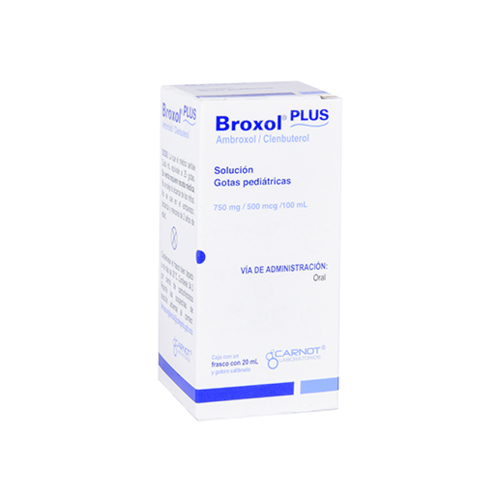 BROXOL PLUS PED 750/0.5 mg 20 Mililitro