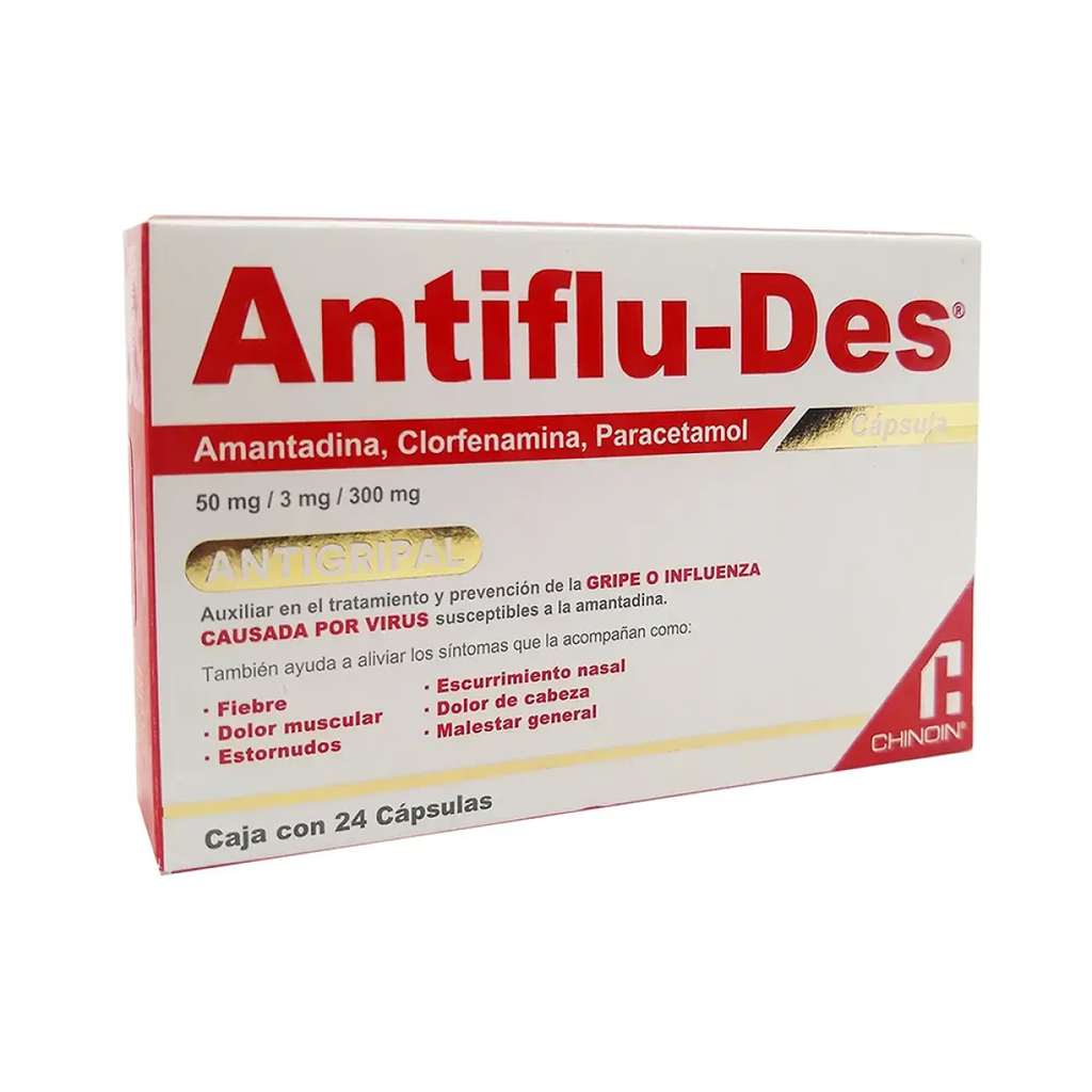 ANTIFLU-DES 50/3/300 mg 24 Cápsula(s)