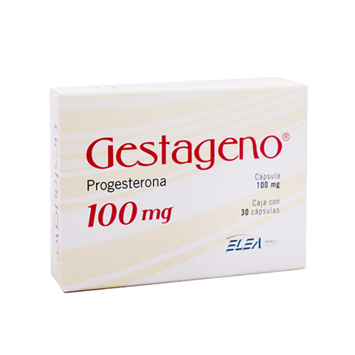 GESTAGENO 100 mg 30 Cápsula(s)