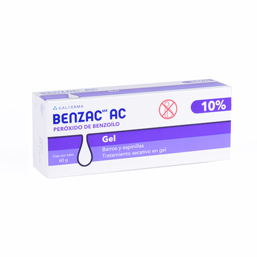 BENZAC-A-C 10 g 60 Gramos