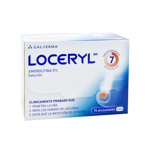 LOCERYL 50 mg 2.5 Mililitro