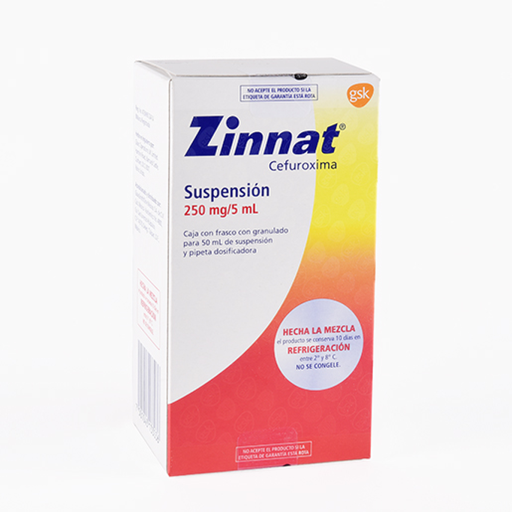ZINNAT 250 mg/5 ml 50 Mililitro