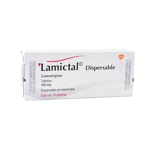 LAMICTAL 100 mg 14 Tableta(s)