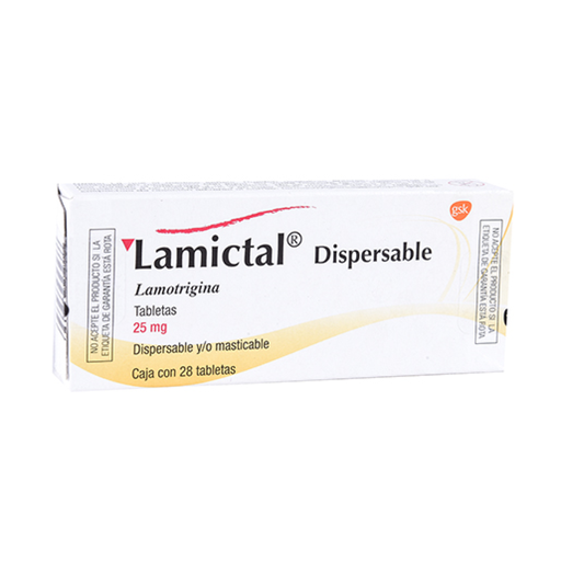 LAMICTAL 25 mg 28 Tableta(s)