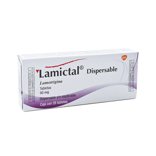 LAMICTAL 50 mg 28 Tableta(s)