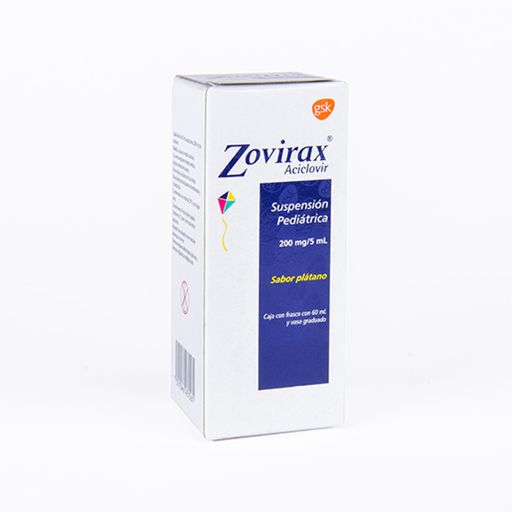 ZOVIRAX PED 200 mg/5 ml 60 Mililitro