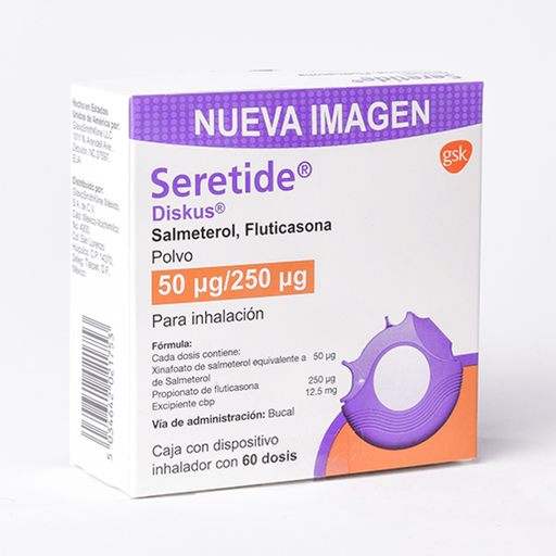 SERETIDE DIS 250/50 mcg 60 Dosis