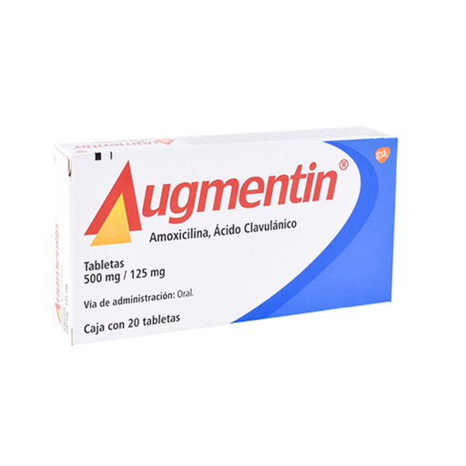 AUGMENTIN 500/125 mg 20 Tableta(s)