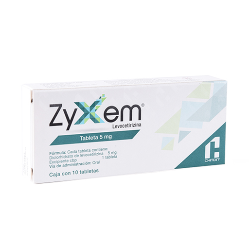 ZYXEM 5 mg 10 Tableta(s)