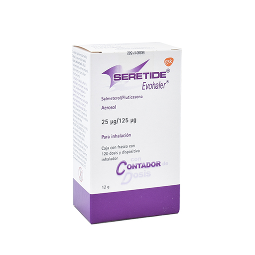 SERETIDE EVOHALER CD 125/25 mcg 120 Dosis