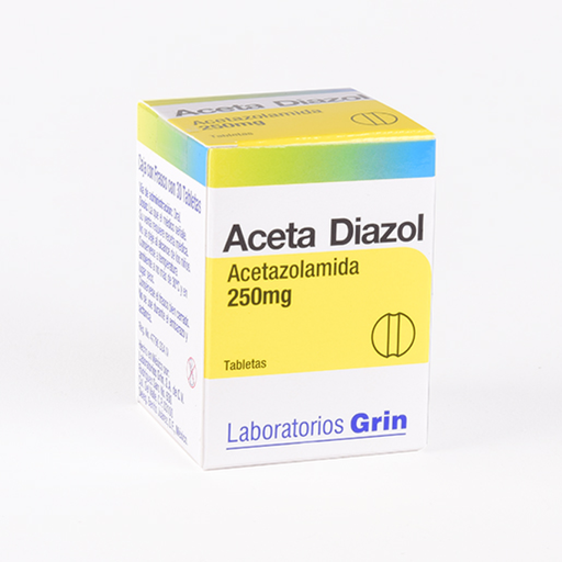 ACETA DIAZOL 250 mg 30 Tableta(s)