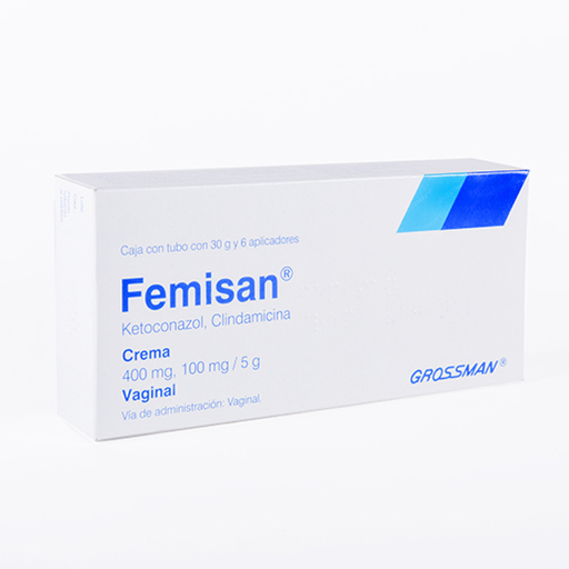 FEMISAN 100/400 mg - 6 Apl. 30 Gramos